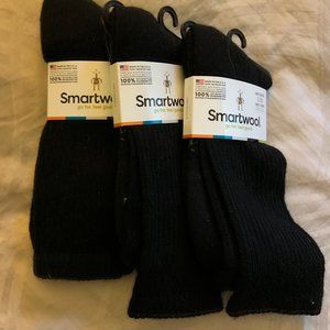 NWT SMARTWOOL HEATHERED RIB SOCKS 3-PACK